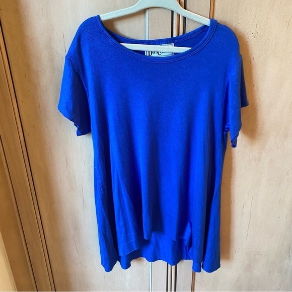 Dori Creations Girls solid blue tee - Picture 1 of 5